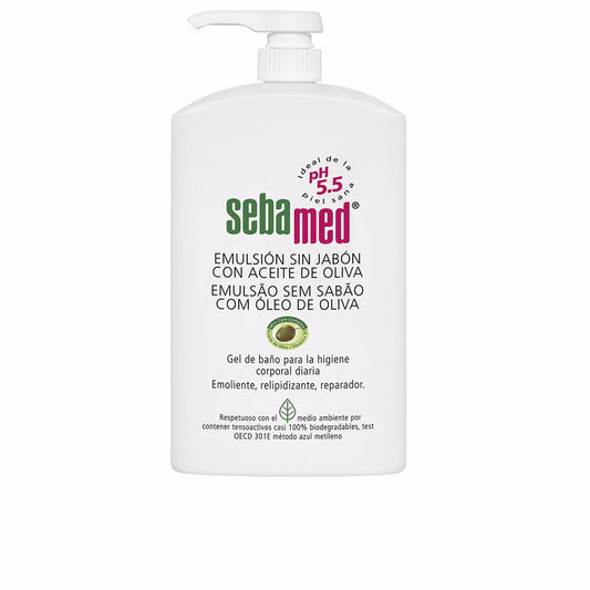 Sebamed Soap-Free Emulsion Bath Gel With Olive Oil 1000 Ml - Salevare.com
