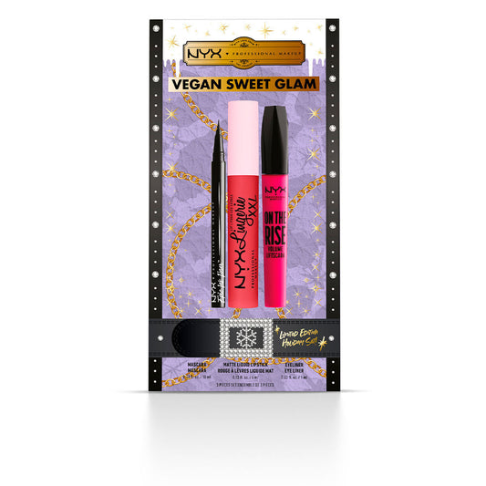 Nyx Professional Make Up Vegan Sweet Glam Limited Edition Set 3 Pz - Salevare.com