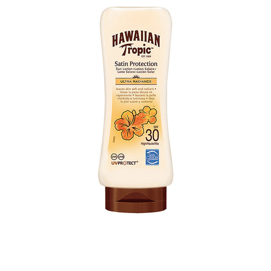 Hawaiian Tropic Glowing Protection Ultra Radiance Sun Lotion Spf30 180 Ml - Salevare.com