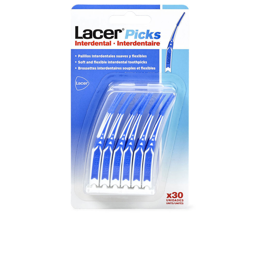 Lacer Interdental Picks Toothpicks 30 U - Salevare.com