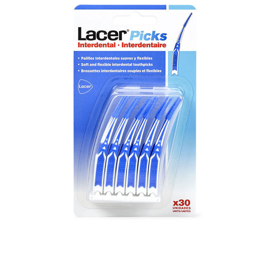 Lacer Interdental Picks Toothpicks 30 U - Salevare.com