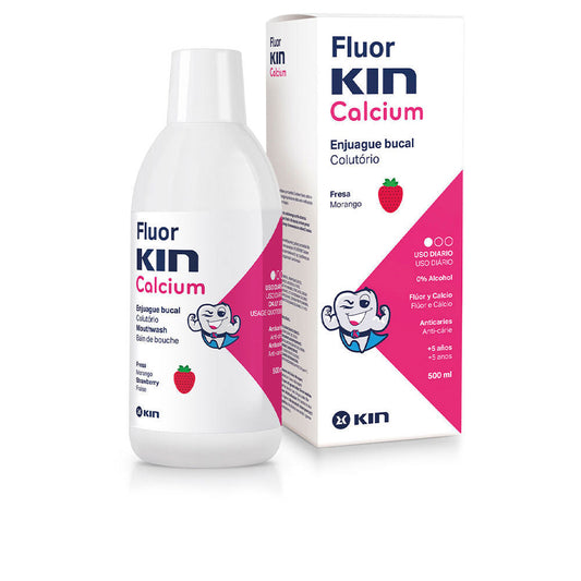 Kin Fluorkin Calcium Mouthwash 500 Ml - Salevare.com