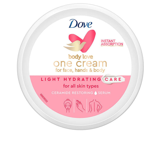 Dove Light Hydrating Cream Face, Body And Hands 250 Ml - Salevare.com