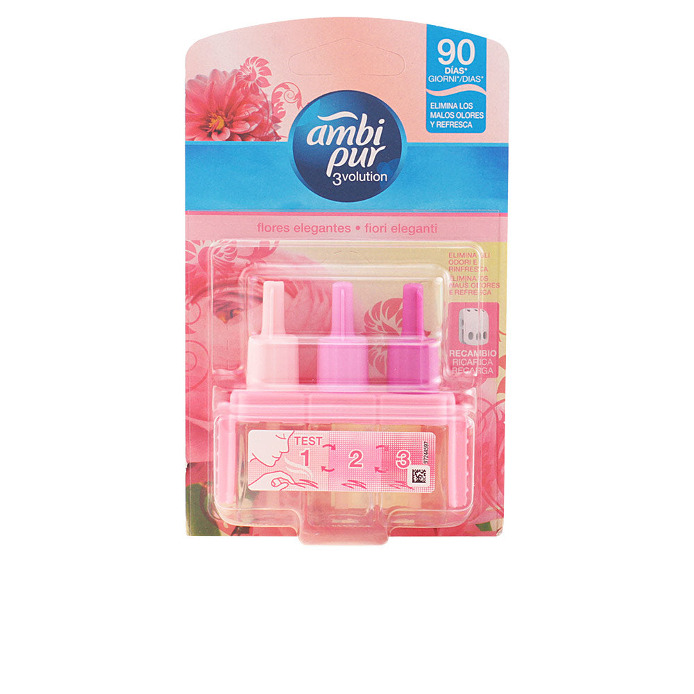 Ambi Pur 3Volution Air Freshener Refill #Pink Flowers 21 Ml - Salevare.com