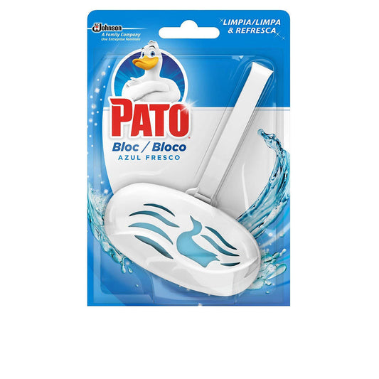Pato Pato Wc Bloc Blue Water Cleans &Amp; Sanitizes Device + Replacement 40 Gr - Salevare.com