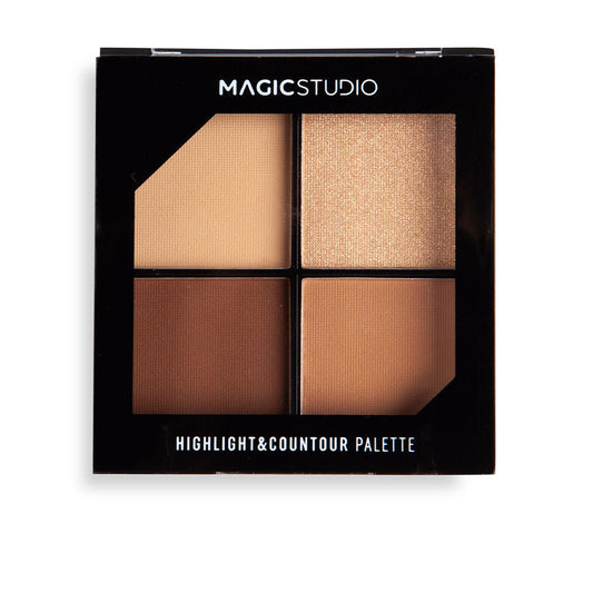 Magic Studio Highlight & Countour Palette 2,8 Gr - Salevare.com