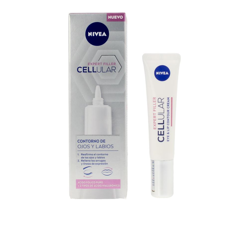 Nivea Cellular Filler Eye Contour &Amp; Lip Plumper 15 Ml - Salevare.com