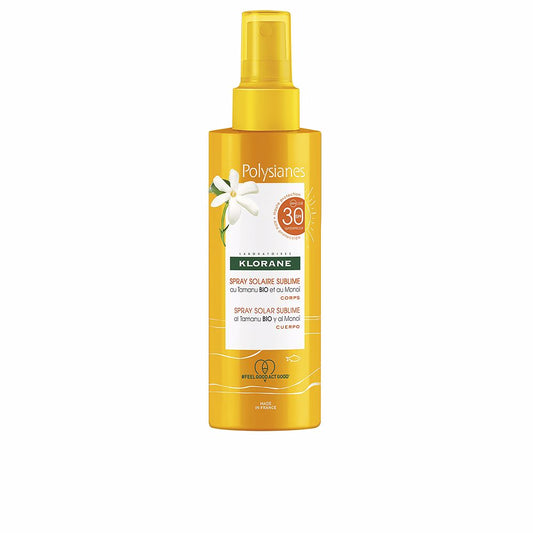 Klorane Polysianes Monoï Y Tamanu Bio Body Sun Spray Spf30 200 Ml - Salevare.com