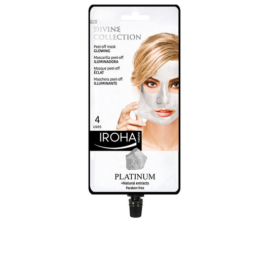 Iroha Platinum Peel-Off Glowing Mask 4 Uses - Salevare.com