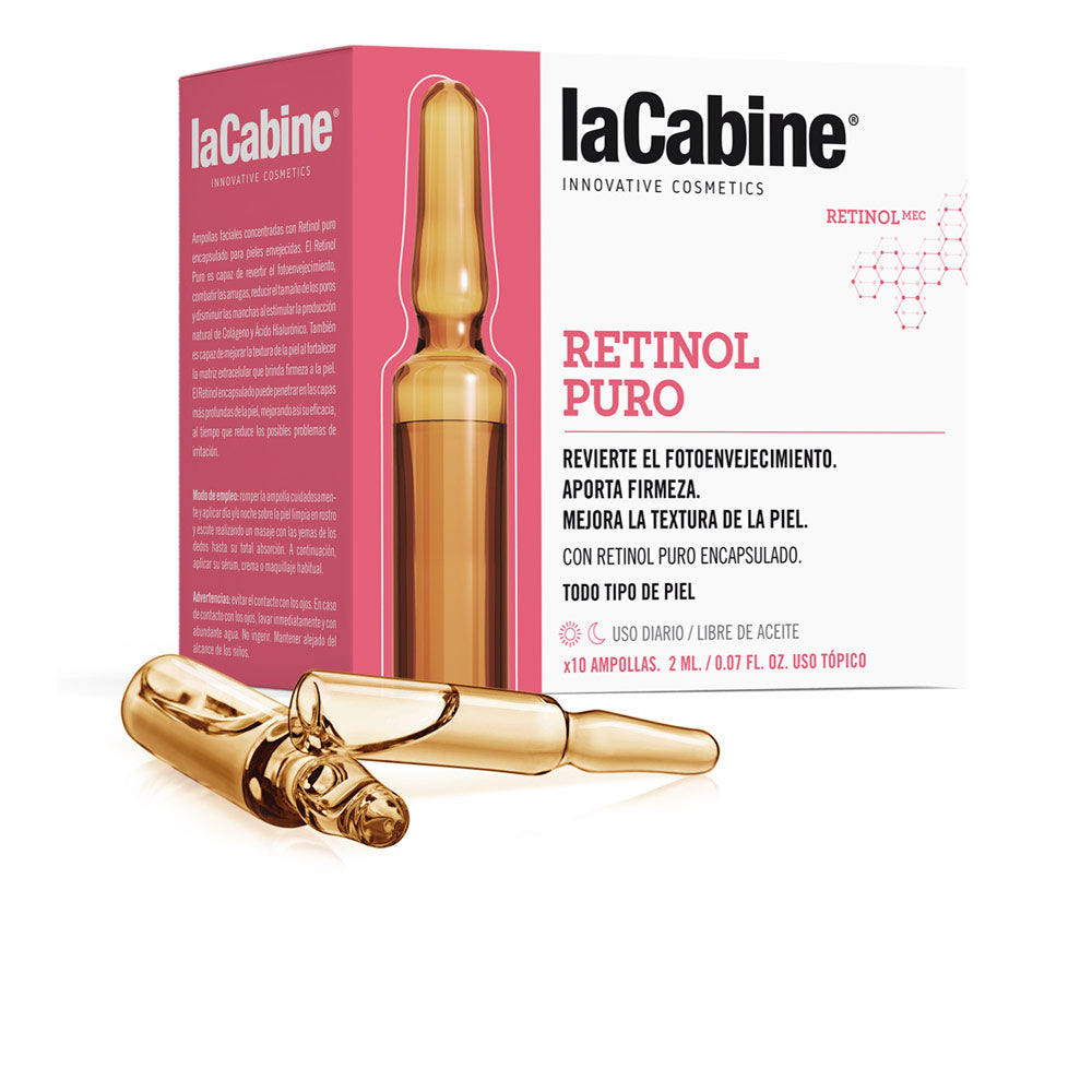 La Cabine Ampollas Retinol Puro 10 X 2 Ml - Salevare.com