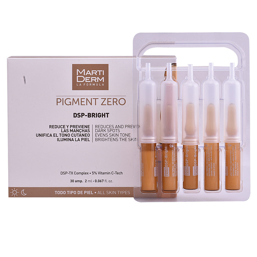 Martiderm Pigment Zero Dsp-Bright Depigmenting Ampoules 30 X 2 Ml - Salevare.com