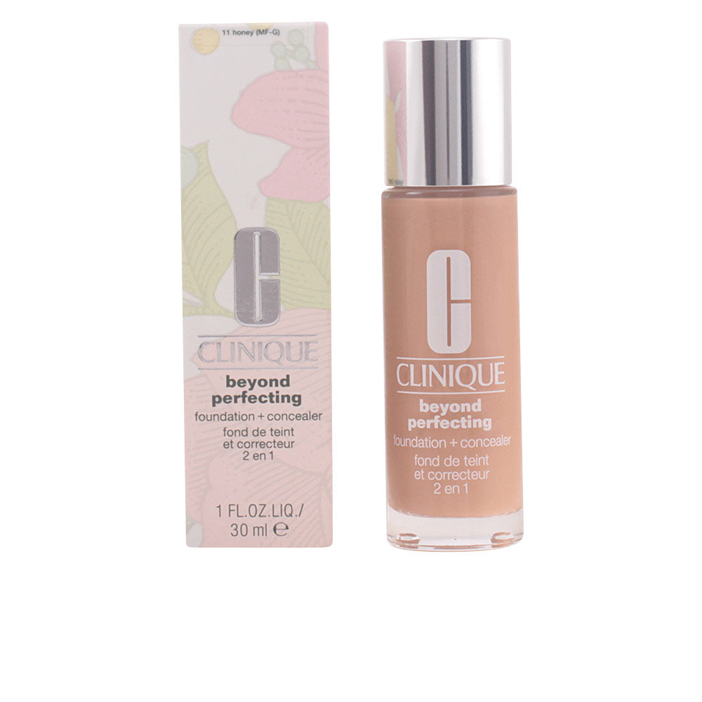Clinique Beyond Perfecting Foundation + Concealer #11-Honey - Salevare.com