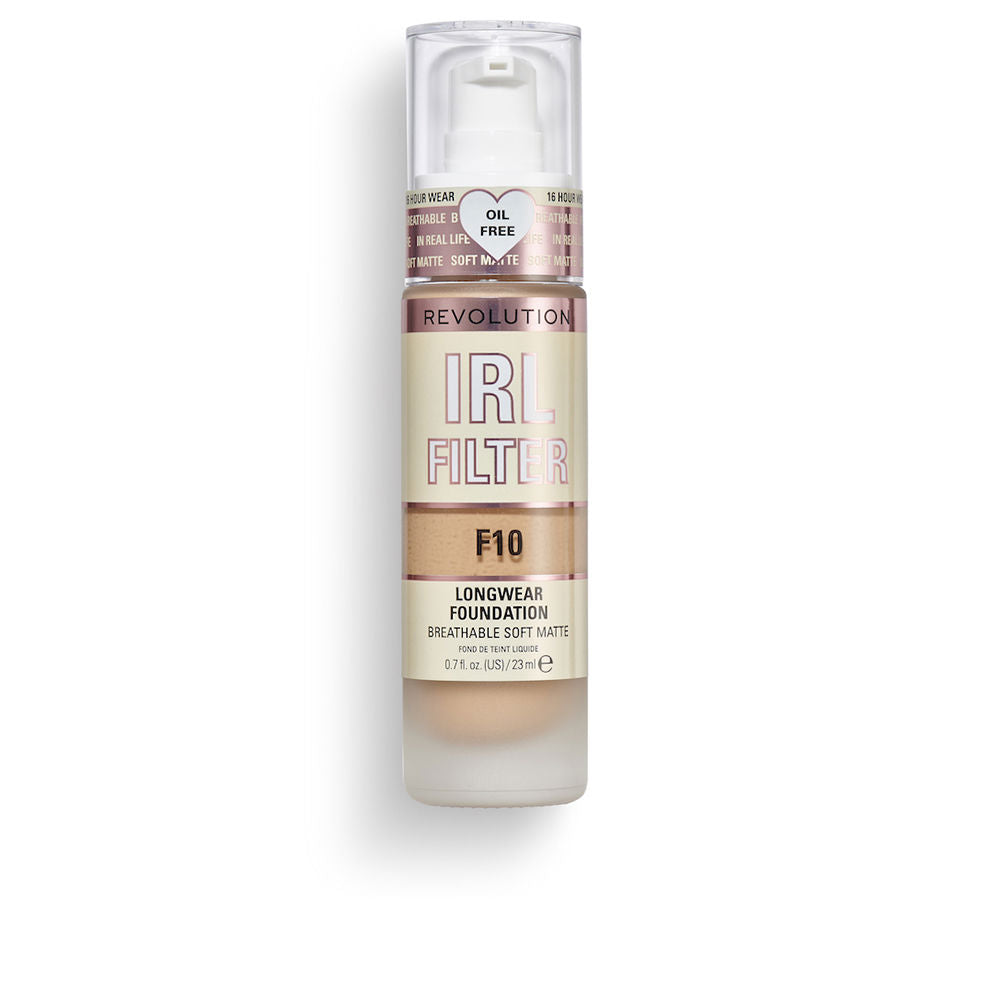 Revolution Make Up Irl Filter Longwear Foundation #F10 23Ml - Salevare.com