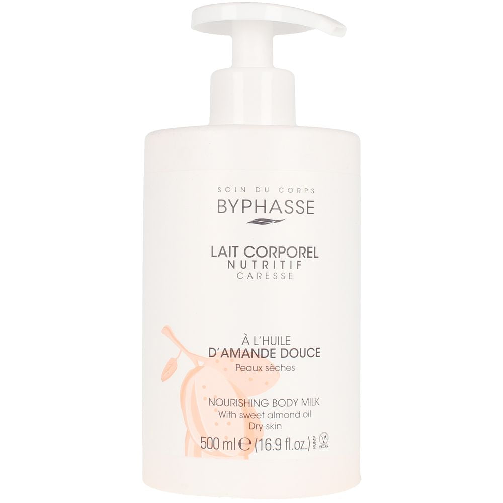Byphasse Nourishing Body Milk With Almond Oil 500 Ml - Salevare.com