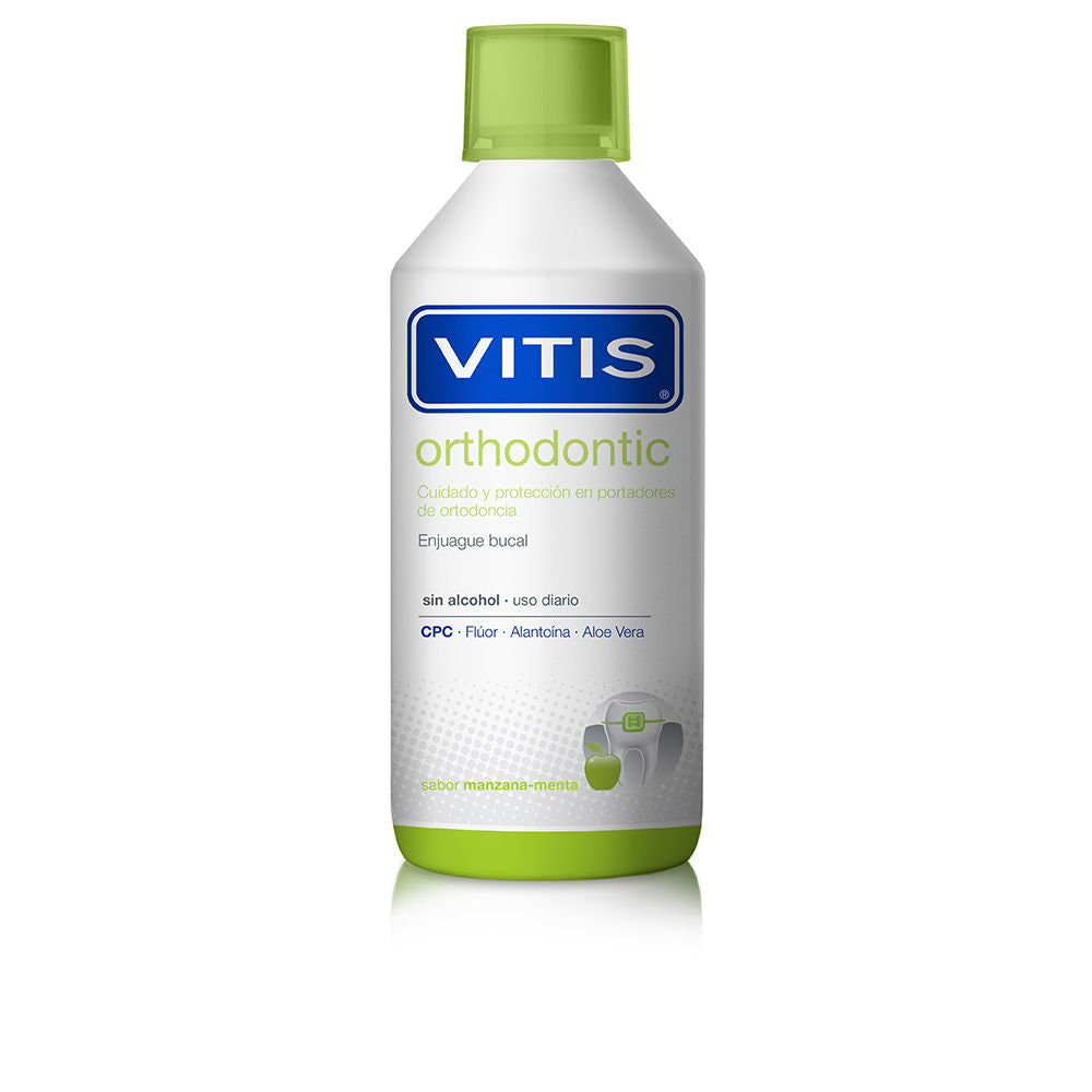 Vitis Orthodontic Mouthwash #Apple Mint 1000 Ml - Salevare.com