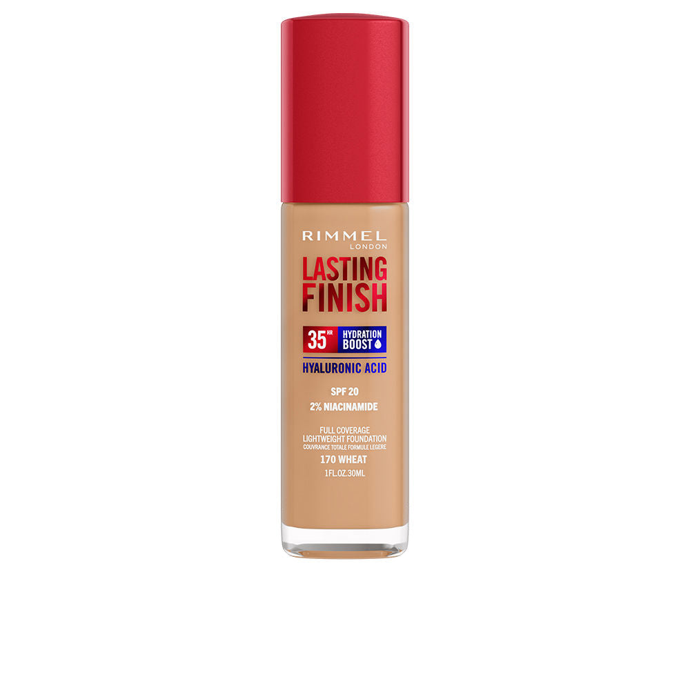 Rimmel London Lasting Finish Hydration Boost Spf20 #200-Soft Beige 30 Ml - Salevare.com
