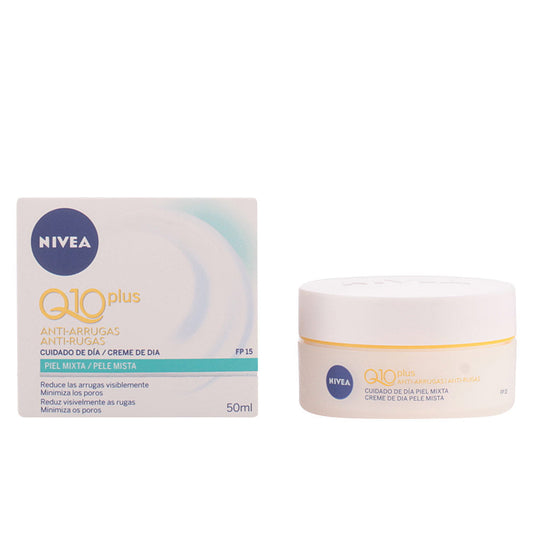 Nivea Q10 Anti-Wrinkle Extra-Light Day Cream Spf15 50 Ml - Salevare.com