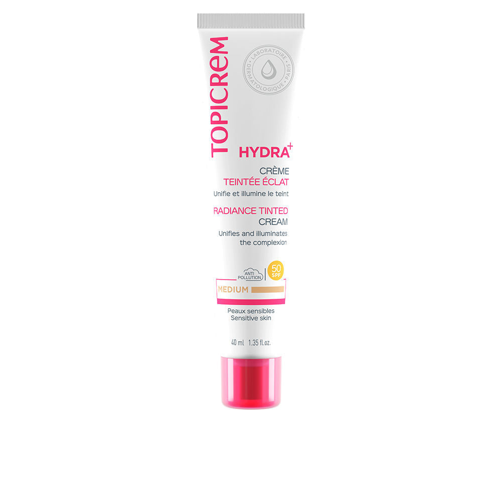 Topicrem Hydra+ Tinted Cream Spf50 #Medium 40 Ml - Salevare.com