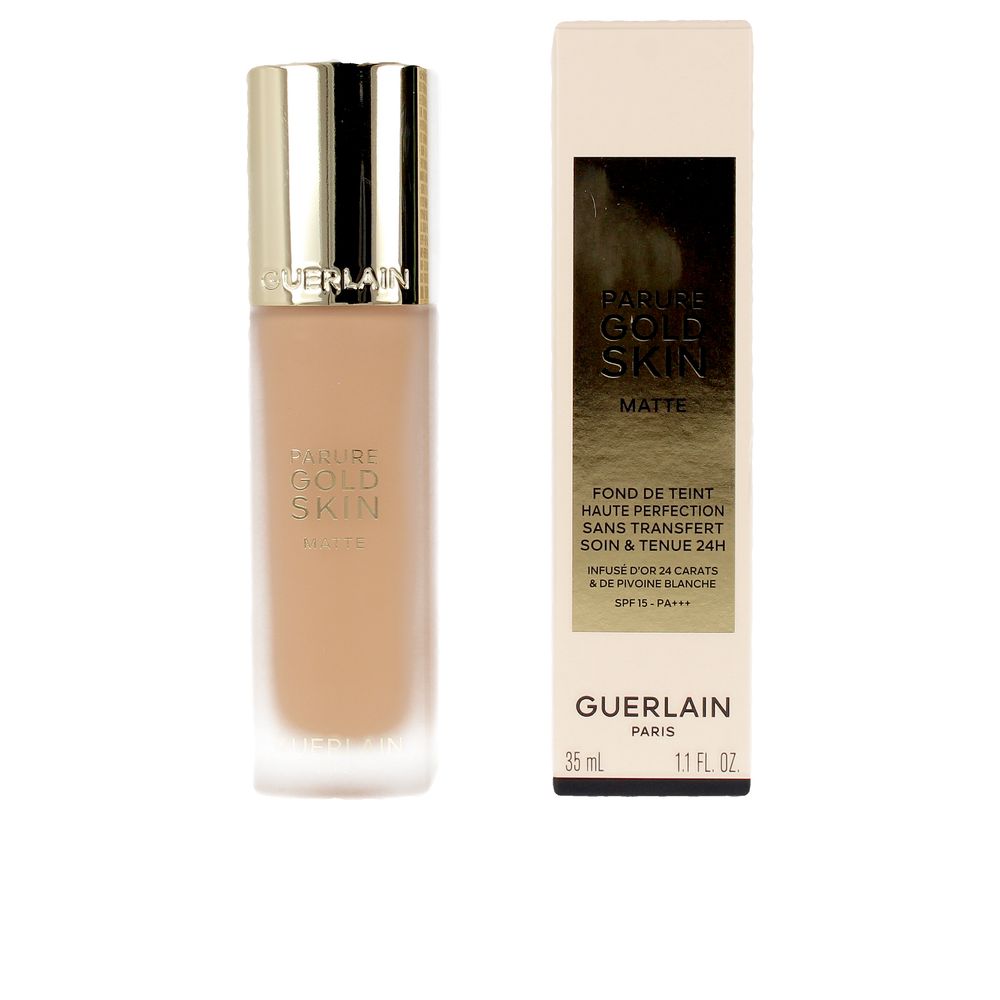 Guerlain Parure Gold Matte Matte Makeup Foundation #3.5N 35 Ml - Salevare.com