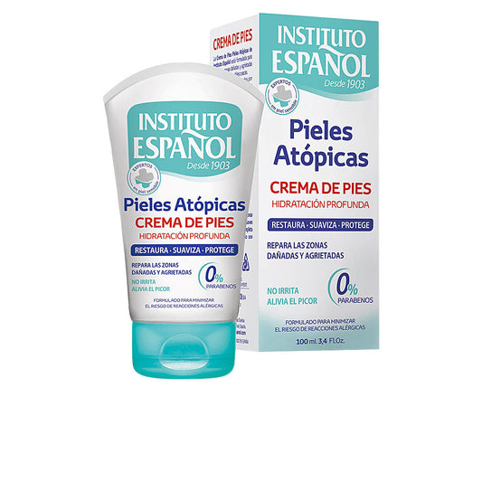 Instituto Español Atopic Skin Moisturizing And Repairing Foot Cream 100 Ml - Salevare.com