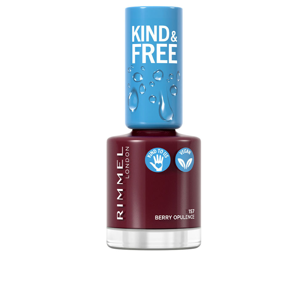 Rimmel London Kind & Free Nail Polish #157-Berry Opulence - Salevare.com