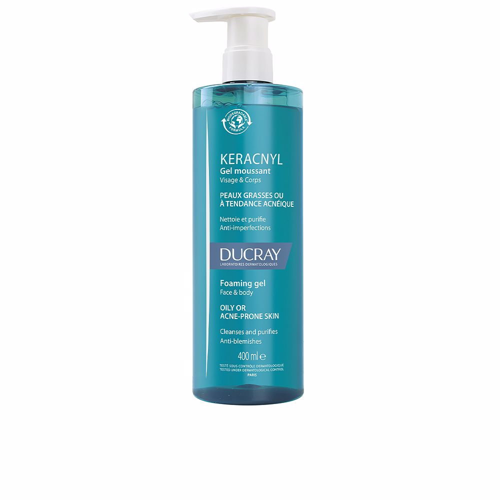 Ducray Keracnyl Cleansing Gel 400 Ml - Salevare.com