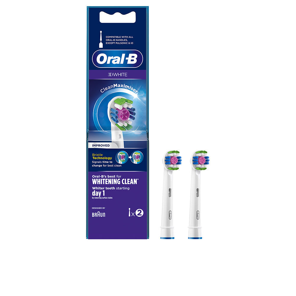 Oral-B 3D White Whitening Clean Cabezales 2 Pz - Salevare.com