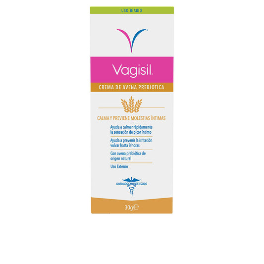 Vagisil Daily Cream 2 In 1 Prebiotic Oatmeal 30 Gr - Salevare.com