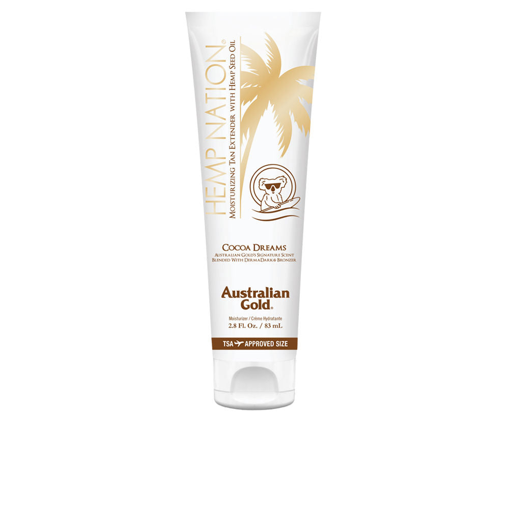 Australian Gold Hemp Nation Cocoa Moisturizer Tan Extend 83 Ml - Salevare.com