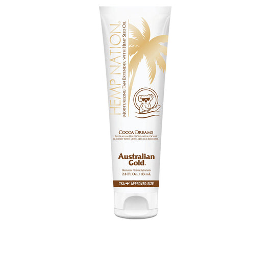 Australian Gold Hemp Nation Cocoa Moisturizer Tan Extend 83 Ml - Salevare.com