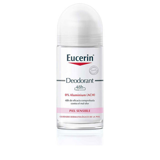 Eucerin 0% Aluminum Roll-On Deodorant 50 Ml - Salevare.com