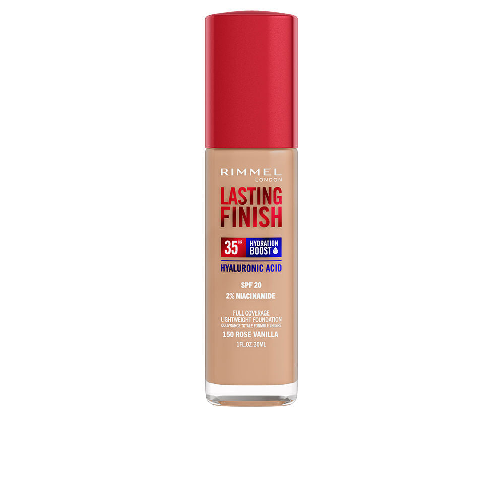 Rimmel London Lasting Finish Hydration Boost Spf20 #150-Rose Vanilla 30 Ml - Salevare.com