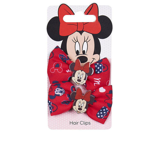 Inca Disney Bow Clips #Minnie 7.4 X 12 X 2 Cm 2 Units - Salevare.com