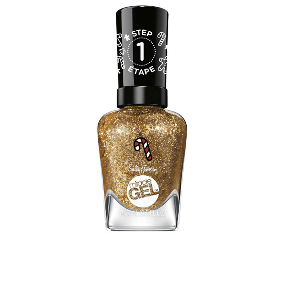 Sally Hansen Miracle Gel Nail Polish #914-Less Bitter, More Glitter 14.7 Ml - Salevare.com