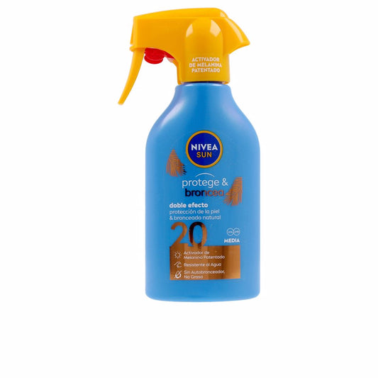 Nivea Sun Protect &Amp; Tan Spf20 Spray Gun 270 Ml - Salevare.com