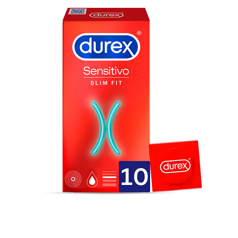 Durex Sensitive Slim Fit Condoms 10 U - Salevare.com