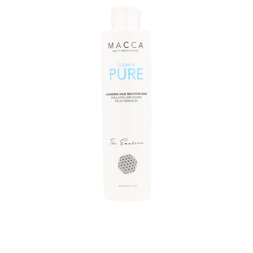 Macca Clean & Pure Cleansing Milk Sensitive Skin 200 Ml - Salevare.com