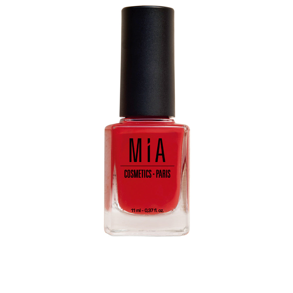 Mia Cosmetics Paris Nail Polish #Poppy Red - Salevare.com