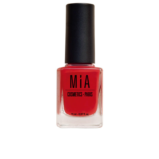 Mia Cosmetics Paris Nail Polish #Poppy Red - Salevare.com