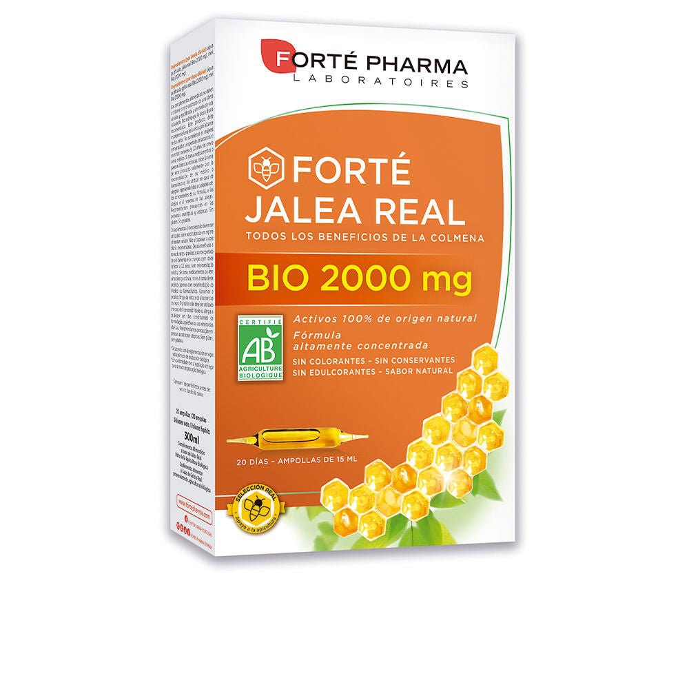 Forté Pharma Forté Jalea Real Bio 2000 Mg Ampollas 20 X 15 Ml - Salevare.com