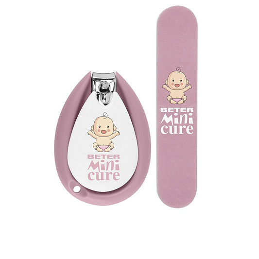 Beter Mini Cure Cuidado Uñas Bebés Rosa Set 2 Pz - Salevare.com