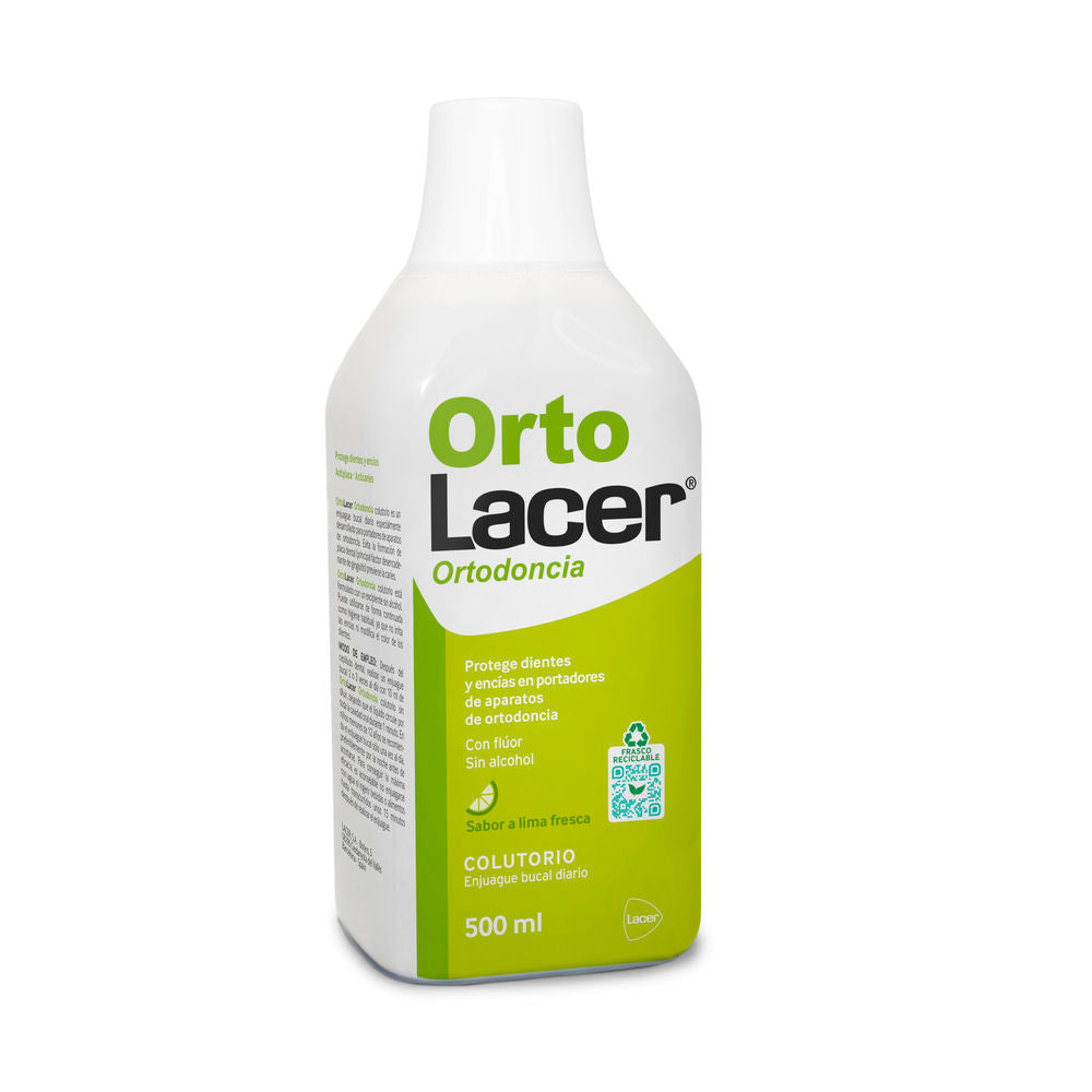 Lacer Ortolacer Lime Mouthwash 500 Ml - Salevare.com