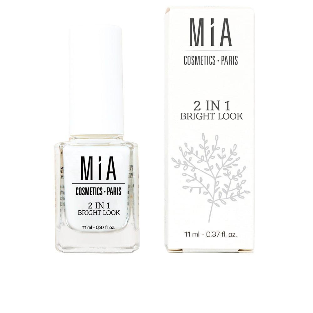 Mia Cosmetics Paris 2 In 1 Bright Look Nail Treatment 11 Ml - Salevare.com