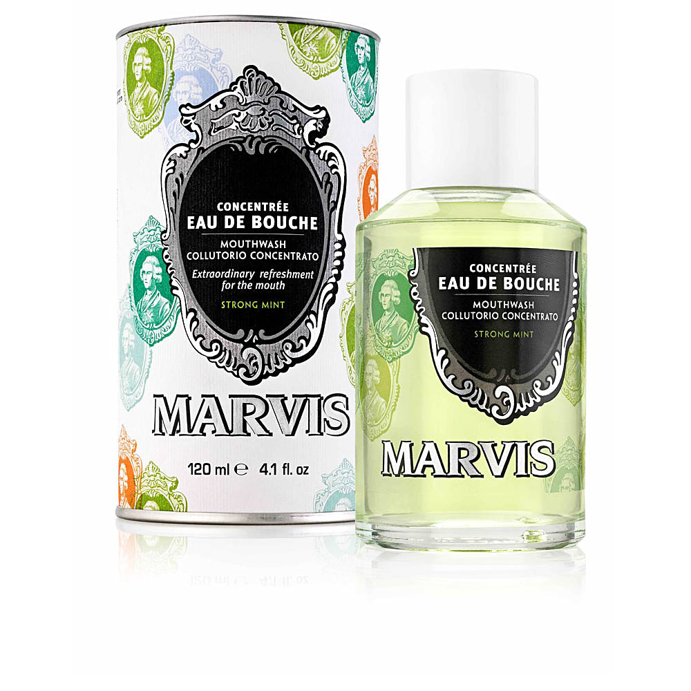 Marvis Classic Strong Mint Mouthwash 120 Ml - Salevare.com