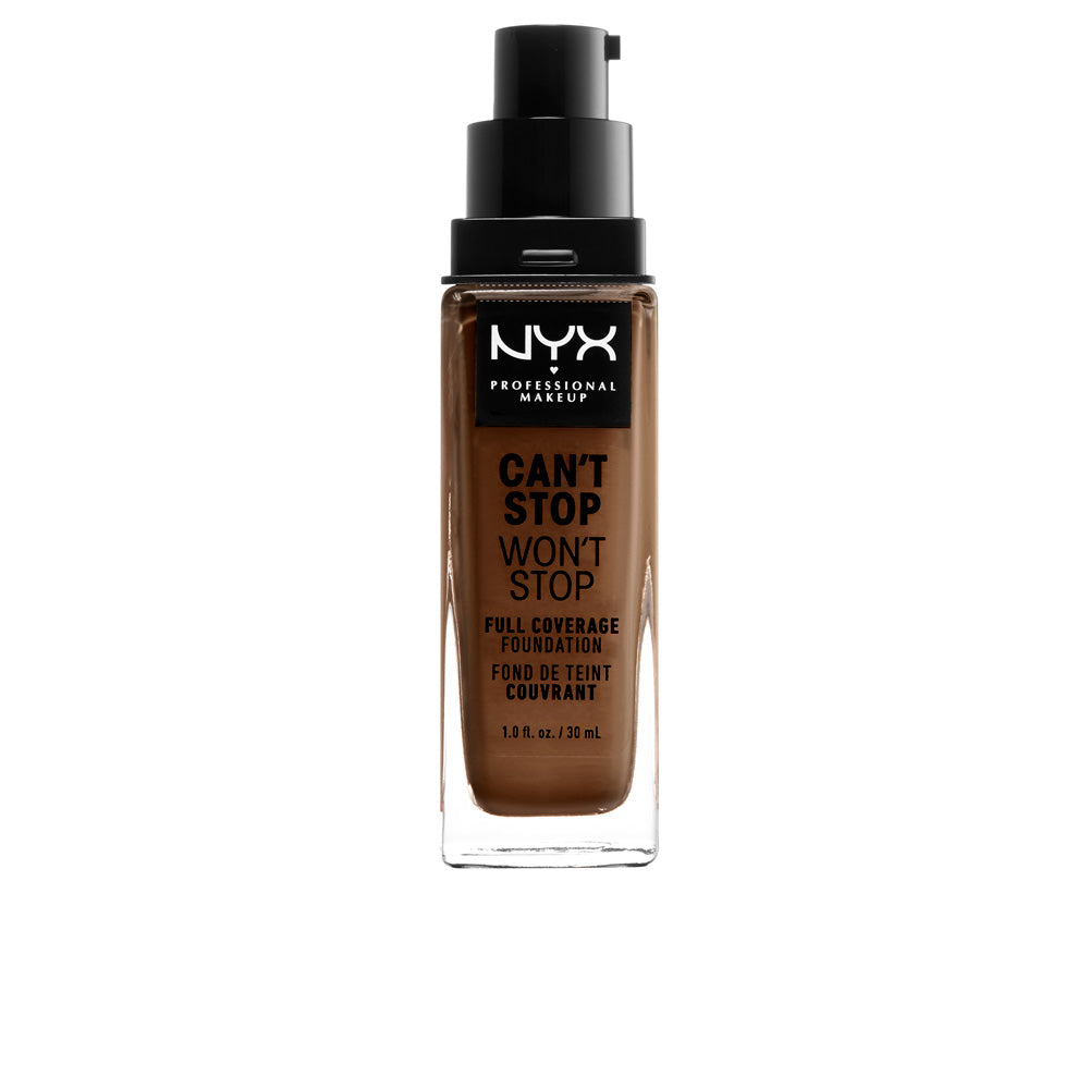 Nyx Professional Make Up Can'T Stop Won'T Stop Full Coverage Foundation #Cocoa - Salevare.com