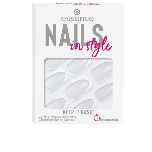Essence Nails In Style Artificial Nails #15-Keep It Basic 12 U - Salevare.com