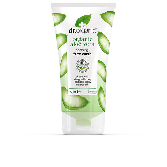Dr. Organic Aloe Vera Facial Cleanser 150 Ml - Salevare.com