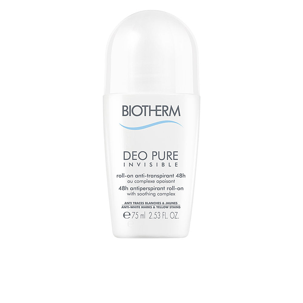 Biotherm Deo Pure Invisible Roll-On 75 Ml - Salevare.com