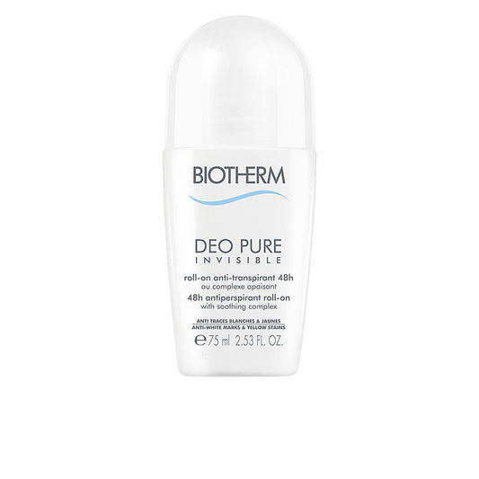Biotherm Deo Pure Invisible Roll-On 75 Ml - Salevare.com