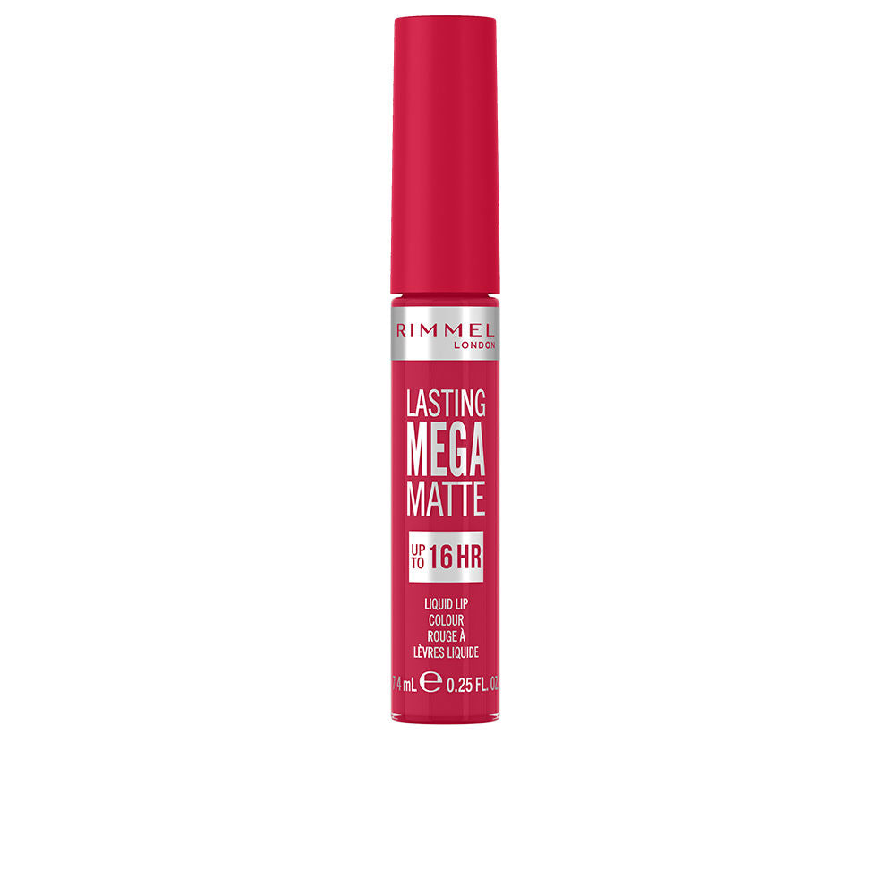Rimmel London Lasting Mega Matte Liquid Lip Color #910-Fuchsia Flush 7.4Ml - Salevare.com